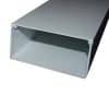Aust Plastic Profiles CD10050WH White PVC Maxi Duct, 4m L x 100mm W x 50mm H