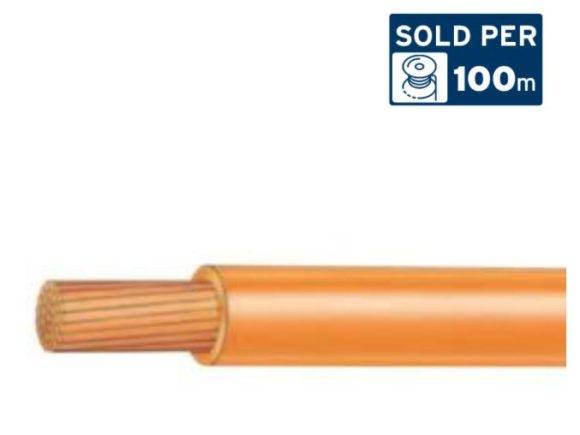 1.51CV90BK V-90 PVC Flexible Cable, 1 Core, 1.5 sq-mm, Black