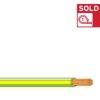 35BWECC500 0.6/1.0kV V-90 PVC Insulated Earth Building Wire, 1 Core, 35 sq-mm x 500m