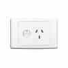 Clipsal 2015WE 2000 Series Power Point, 3 Pin General Purpose Outlet Socket Switch Power Point