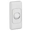Clipsal 2030WE 2000-Series 1 Pole 1 Gang Rocker Switch, 250VAC, 10A, White Electric