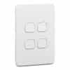 Clipsal 3044CXW 4 Gang Pro Series Switch