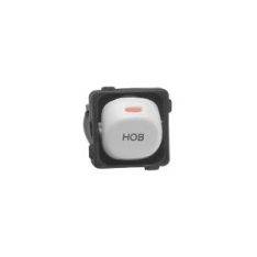 Clipsal 30M35HOBWE White Electric PVC 2 Way Switch Mechanism, 250VAC, 35A, Hob Legend