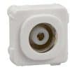Clipsal 30TV75MS-WE Series 30 Socket Mech 75ohm Coax