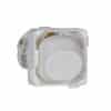 Clipsal 30USMWE White 1/2 Way Rocker Switch, 250VAC, 20A