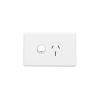 Clipsal C2015/15WE Classic C2000 Series, Power Point, 3 Pin General Purpose Outlet Socket Switch Power Point
