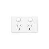 Clipsal C2025/15WE C2000-Series 3 Pin General Purpose Outlet Socket Switch Power Point