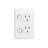 Clipsal C2025VWE Classic C2000 Series 3 Power Point Pin General Purpose Outlet Socket Switch Power Point