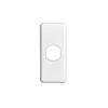 Clipsal Classic C2000 Series C2031WE 1 Gang Switch Grid Plate and Cover, White Electric