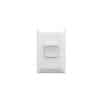 Clipsal Prestige P2031VAWE 1 Gang 1 Pole Flush Switch, White Electric, 10A, 250VAC