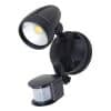 Domus 25058 Muro-Pro-15S Single Head 15W LED Spotlight with Sensor - TRIO Tricolour