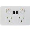 FULLY INTEGRATED DUAL USB CHARGER POWER