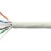 Krone 6499 1 030-01A Unshielded Twisted Pair Data Cable, 305m, 4 Pair, 23 AWG, CAT6, Solid Copper, PVC, Grey, Polyethylene