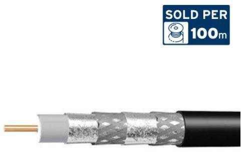Quad-shield Cable 100M Reel