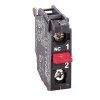 Schneider ZENL1121 Rear Mount Contact Block, 600V, 10A, 1NC