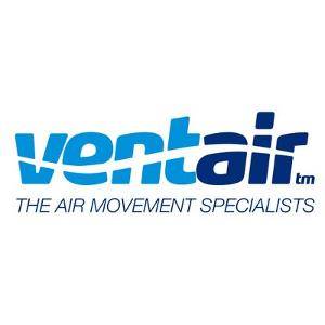 Ventair ABGLED250WH-SQ 250mm AIRBUS 250 White Square GRILLE ONLY with 14w LED Panel (891lm)