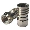 Matchmaster 08MM-F6M Connector RG6 Crimp On 'F' Type (100 Pack)
