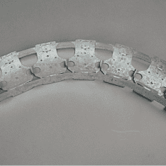 STUDCO EZYTRACK 64MM X 0.55 BMT X 2400MM