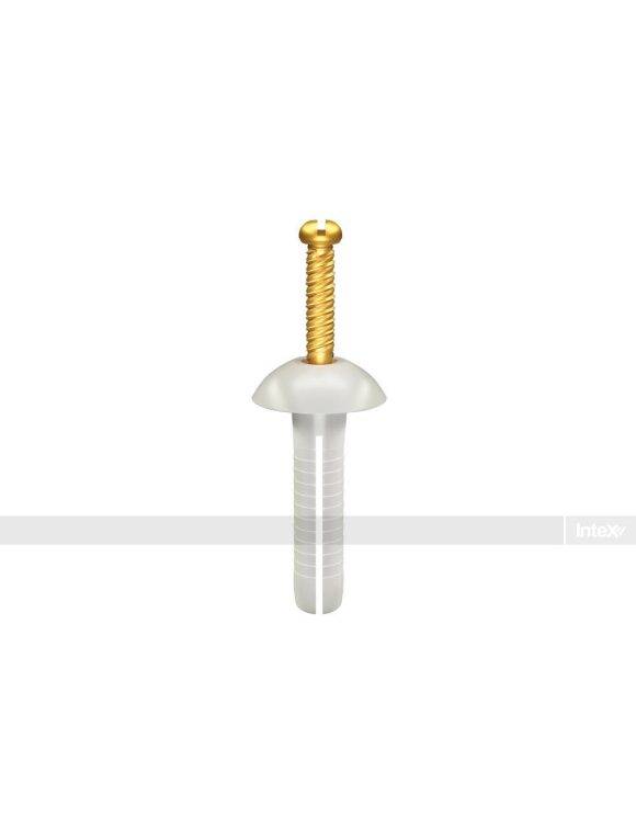 Nylon Anchor Mushroom Head 6.5 x 50mm (Box of 100)