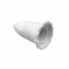 Clipsal 501ESWE 3 Piece Cord Grip Lamp Holder, Edison Screw, White Electric