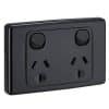 Clipsal 2025BK 2000-Series Power Point 3 Pin General Purpose Outlet Socket Switch Power Point