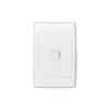 Clipsal 2031VAWE 2000-Series 1 Pole 1 Gang Rocker Switch, 250VAC, 10A, White Electric