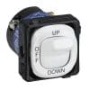 Clipsal 39MUODWE White Switch Mechanism, 250VAC, 10A