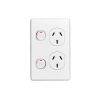 Clipsal C2025VWE Classic C2000 Series 3 Power Point Pin General Purpose Outlet Socket Switch Power Point