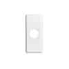 Clipsal Classic C2000 Series C2031WE 1 Gang Switch Grid Plate and Cover, White Electric