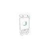 Clipsal Iconic Switch Grid, 1 Gang, Horizontal/Vertical Mount, Vivid White, 3041G