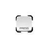 Clipsal P30MBPWE White Electric Switch Mechanism, 250VAC, 15A, Press Legend