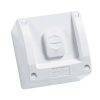 Clipsal WS226RG Slide Switch, 1G, 1 Pole, 250V, 16A, 1/2Way, Weather Protected, IP66, Surface Mount, Resistant Grey