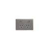 Legrand ED777UG Legrand E-Ded-Series General Purpose Outlet Socket Switch, 230/240VAC, 10A, Urban Grey