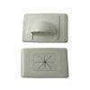Matchmaster 05MM-WP61 Large Bullnose Outlet Plate (White)