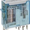 NHP 4652007424VDC Miniature Industrial Relay 8A 2 C/O 24V DC Coil w/Pb+Led+Mi