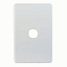 Switch Plate Vertical 1 Gang (Less Mech)