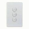 Switch Vertical 3 Gang 10AX/16A 250V