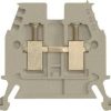 Terminal through 10mm grey NHPV7W10