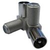 Connector right angle 'f' female to pal MAT08MM-A14-5P