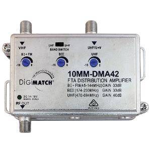 Amp distribution 40db f-type MAT10MM-DMA42