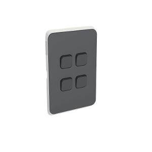 Skin switch v/h 4g rocker anthracite CLI3044CAN
