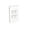 Skin switch v/h 4g rocker white CLI3044CVW