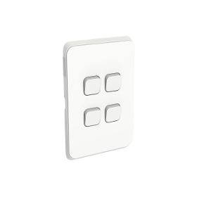 Skin switch v/h 4g rocker white CLI3044CVW