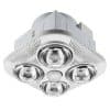 Bathroom fan light heater 4x275w shutter AIR6500ADSWE