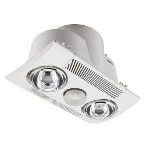 En suite fan light heater 2x275w shutter AIR6600ADSWE