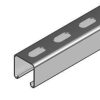 Strut slotted 6m 41x41x2.5mm hdg BURB1000TH