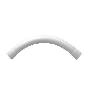 Comms sweep bend 90deg 100mm white CLIC247P100WE