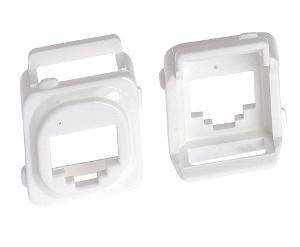 Adaptor keystone jack-clipsal plt white CAB42ADCWH-X