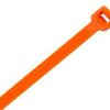 Cable tie nylon 140 x 3.6mm orange CABCT140OR/100