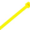 Cable tie 98 x 2.5 x 1.1mm yellow 100pk CABCT98YL/100